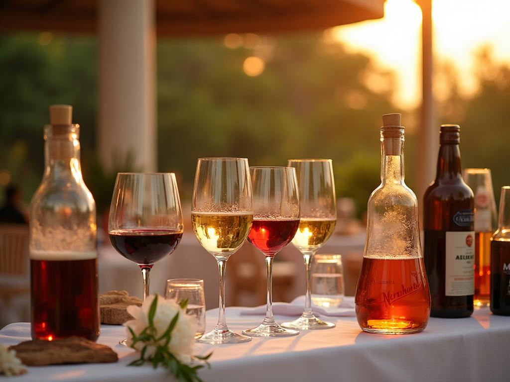 Classic drinks package — Selección ampliada de vinos · Cerveza · Destilados