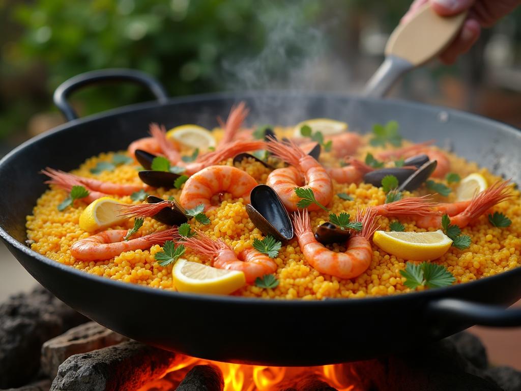 Paella — Catering Málaga | MAREA